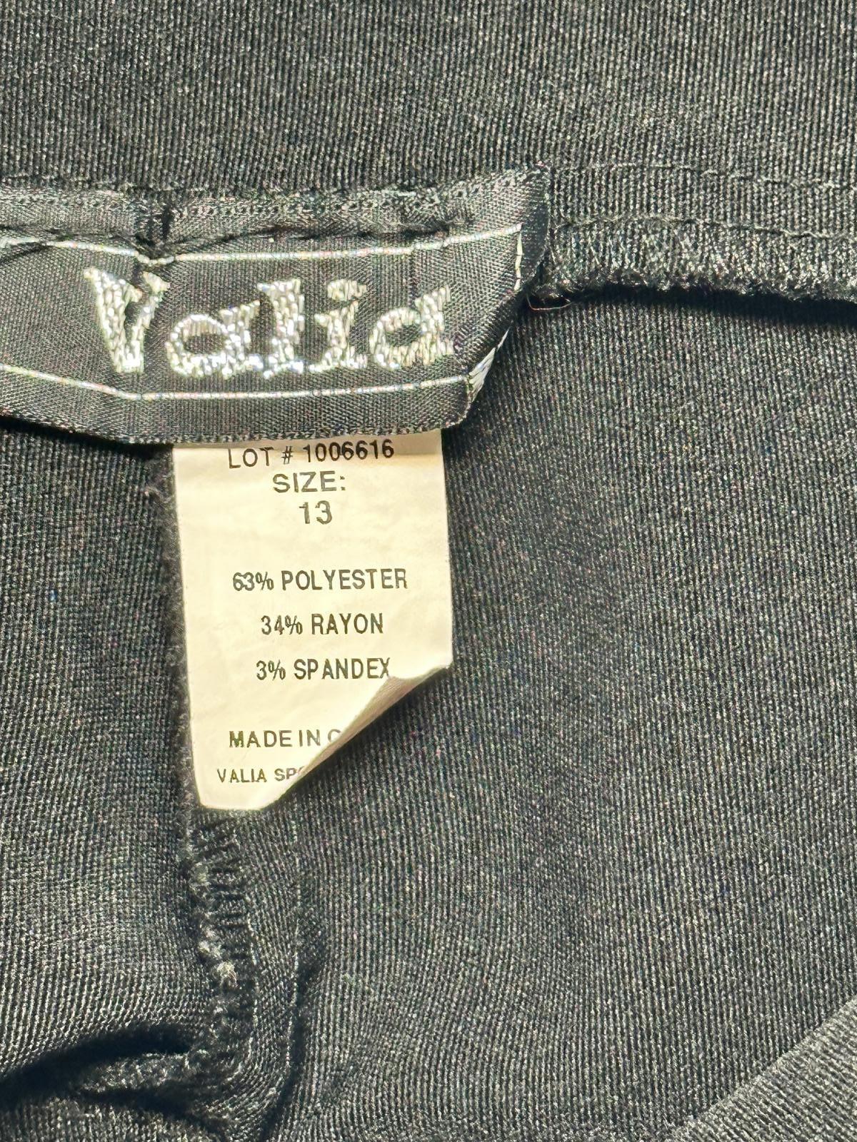 Valia Black Stretchy Shorts Size 13