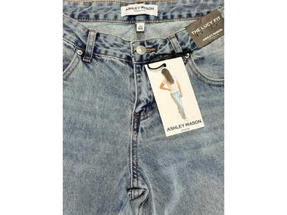 Ashley Mason Lucy Fit Jeans Women 9/29 Straight Leg Denim NWT Womens Jeans Y2K