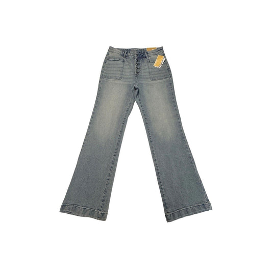 Michael Kors Women’s High Rise Button Fly Straight Leg Jeans Y2K Size 10 NWT