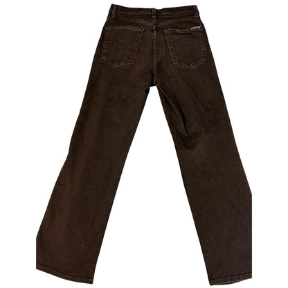 Hudson Women's Blue Jeans Size 25 Mid-Rise Bootcut Stretch Dark Wash Denim Pants