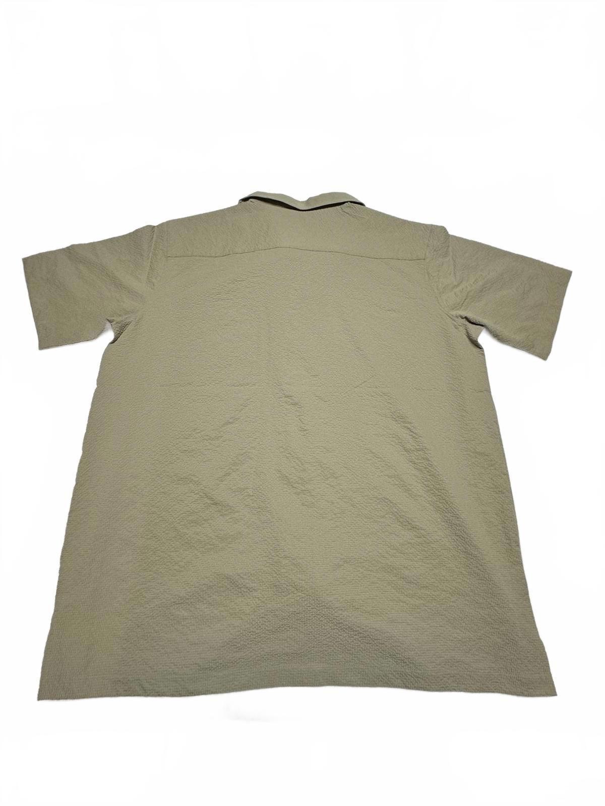 Rugby Seersucker Short Sleeve Button-Up Shirt 2XLB