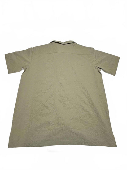 Rugby Seersucker Short Sleeve Button-Up Shirt 2XLB