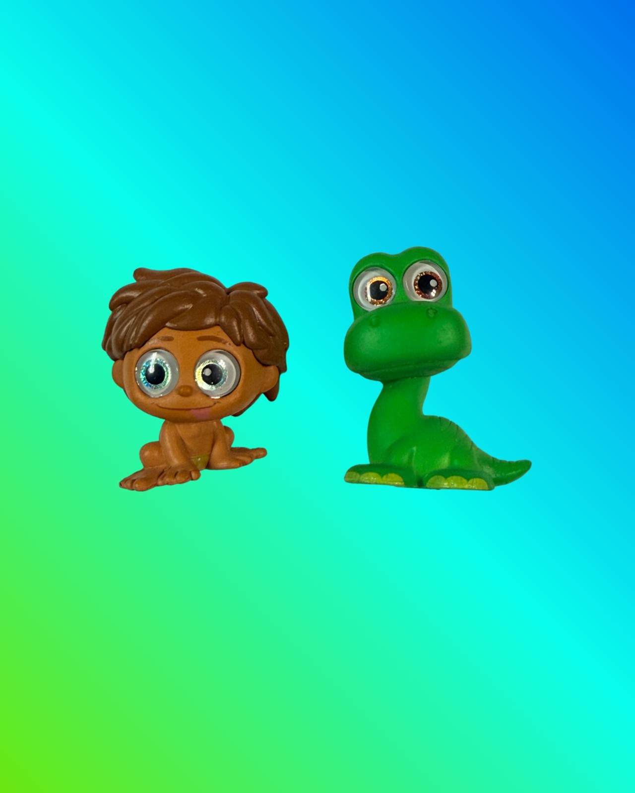 Disney Doorables Series 10 The Good Dinosaur Arlo & Spot Rare Figure Lot