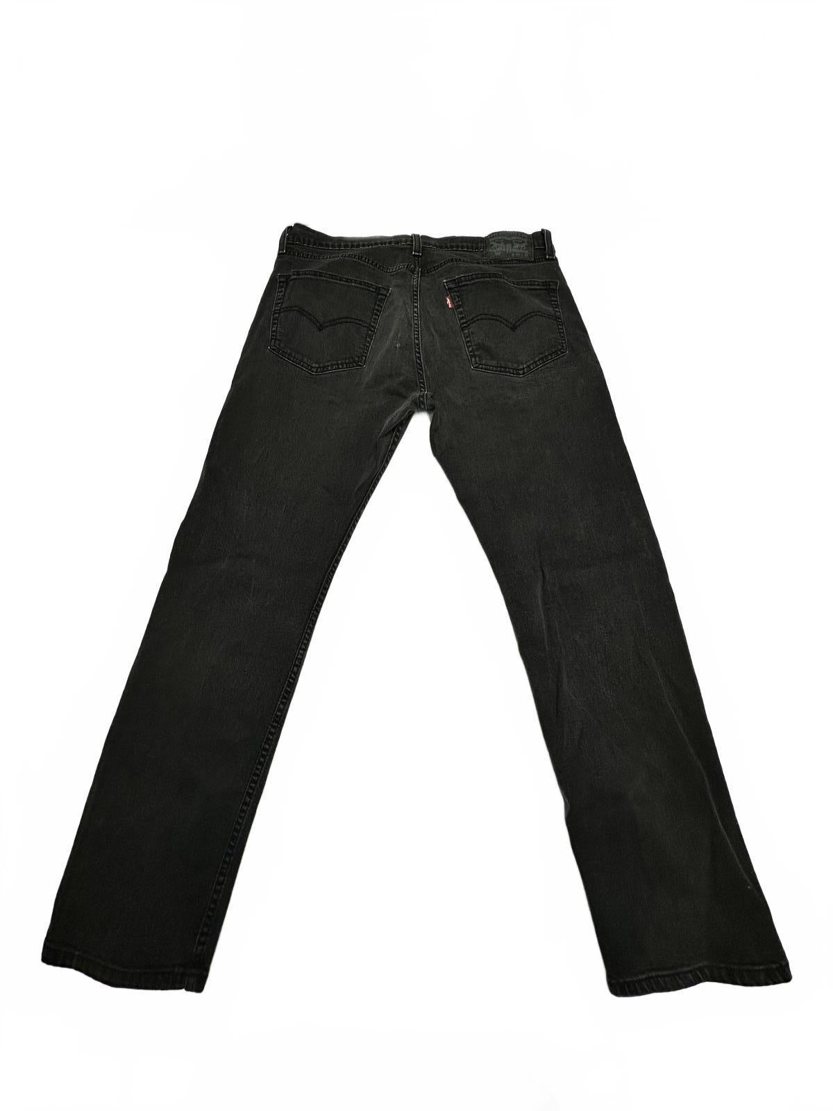 Levi's Black Denim Jeans - Classic Fit 36/32