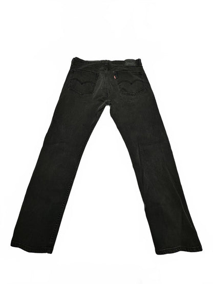 Levi's Black Denim Jeans - Classic Fit 36/32