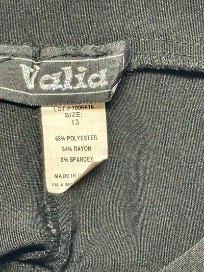 Valia Black Stretchy Shorts Size 13