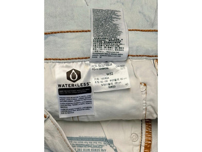 Levi’s 501 Original Women’s Denim Shorts W32 Tie Dye Frayed Hem High Waist Y2K