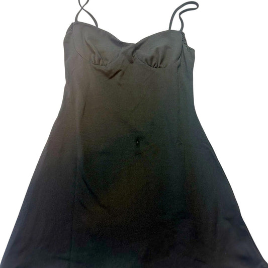 Black Spaghetti Strap Dress w/ sweetheart neckline