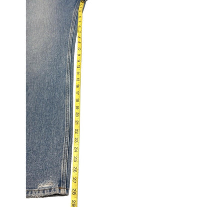 Cleo + Wolf Women’s Ultra High Rise Ankle Jeans Size W28 Light Wash Jeans women