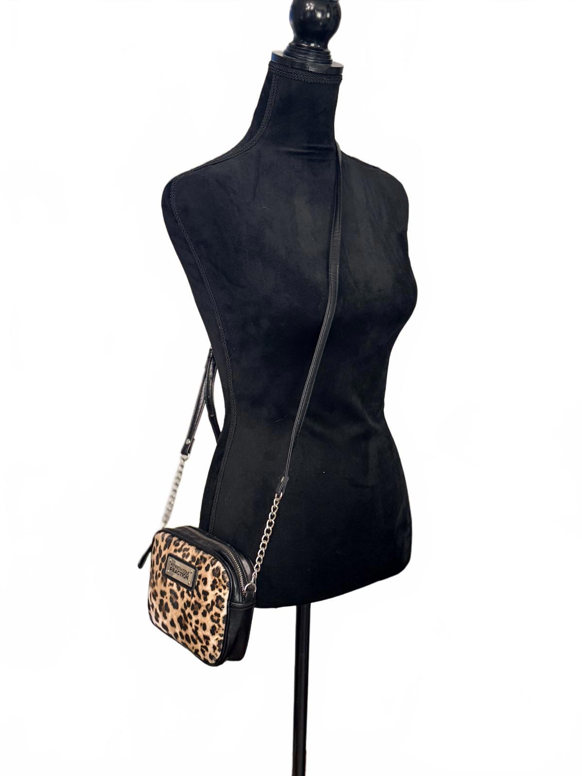 kenneth cole Leopard Print Crossbody Bag