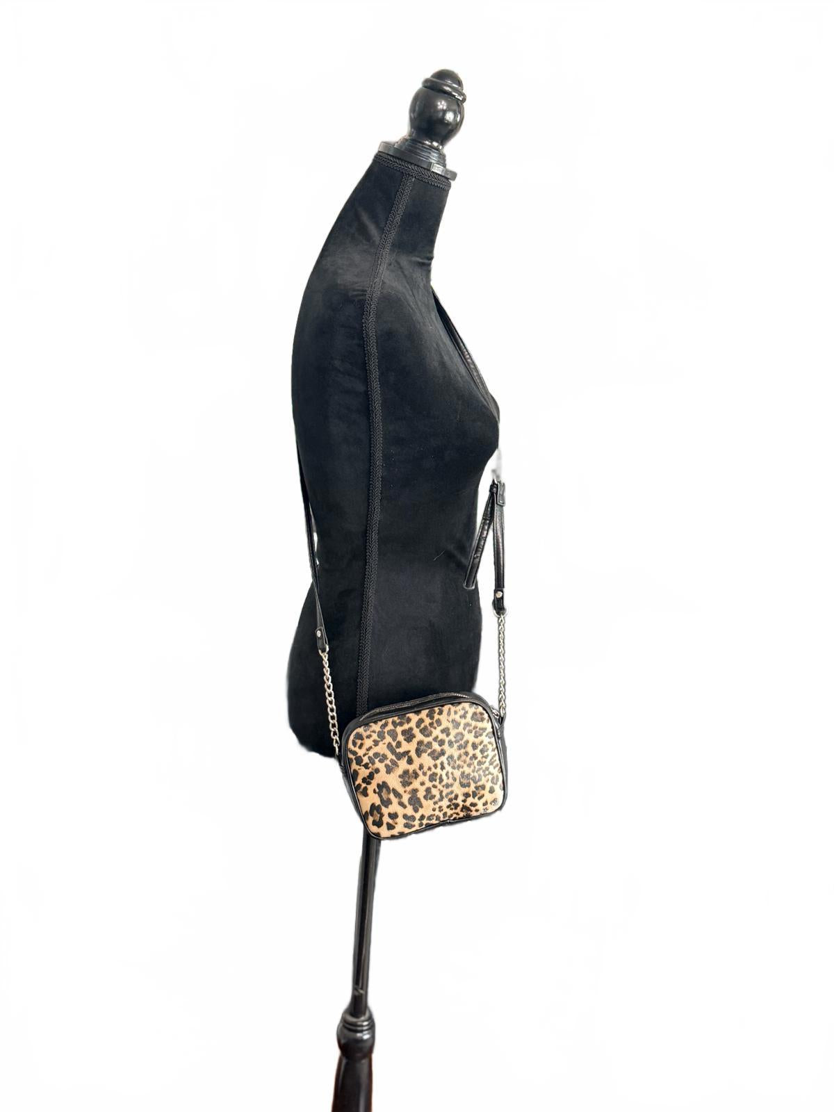 kenneth cole Leopard Print Crossbody Bag