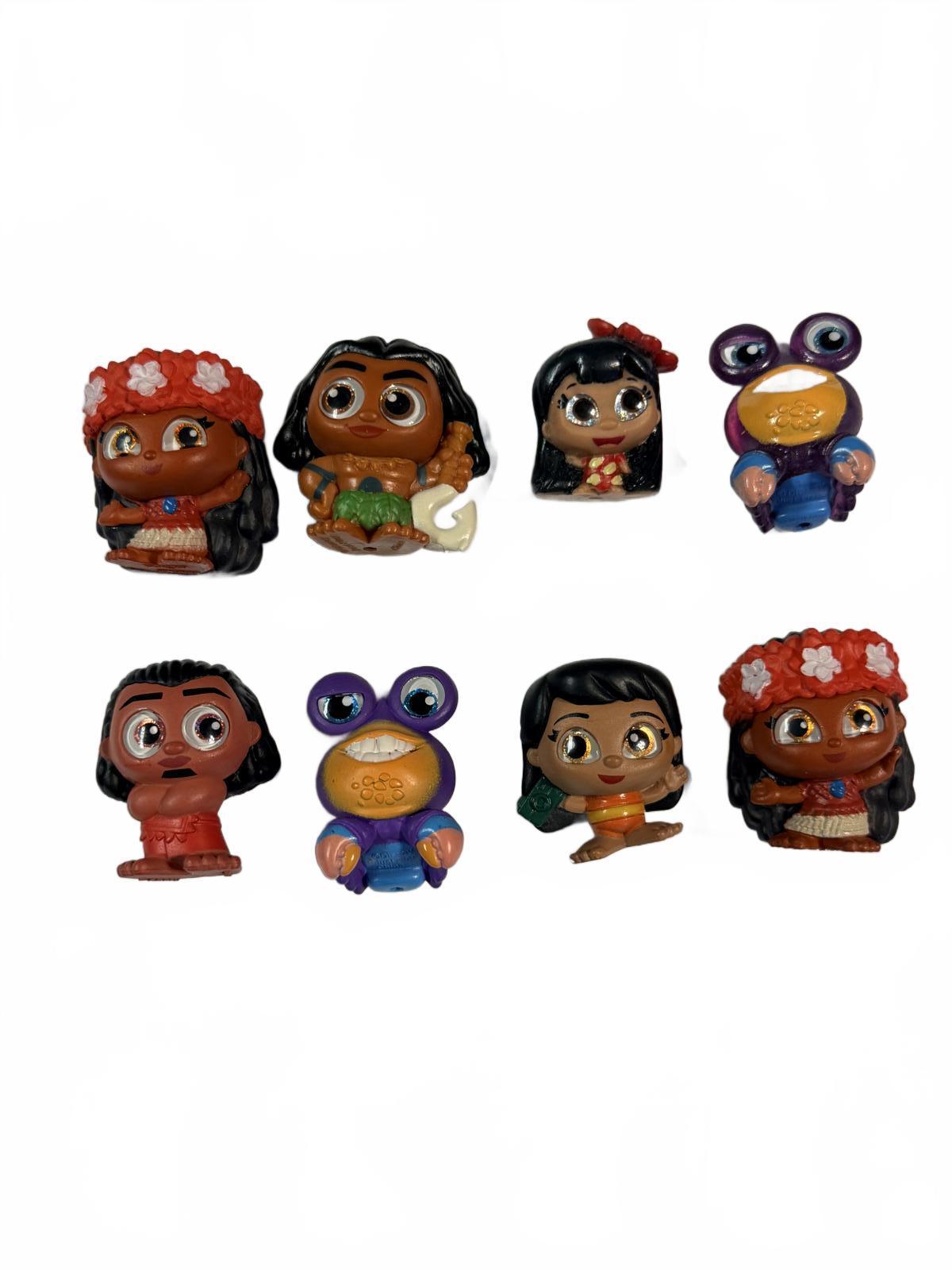 Disney Doorables Moana Lot of 8 - Tamatoa ULTRA RARE, Maui, Simea Series 5 & 11