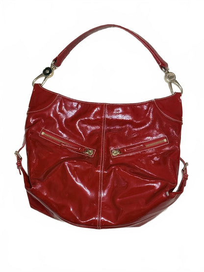 Dooney & Bourke Red Patent Leather Shoulder Bag