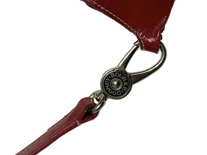 Dooney & Bourke Red Patent Leather Shoulder Bag