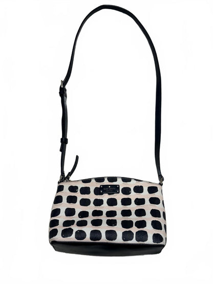 Kate Spade Black and White Polka Dot Crossbody Bag