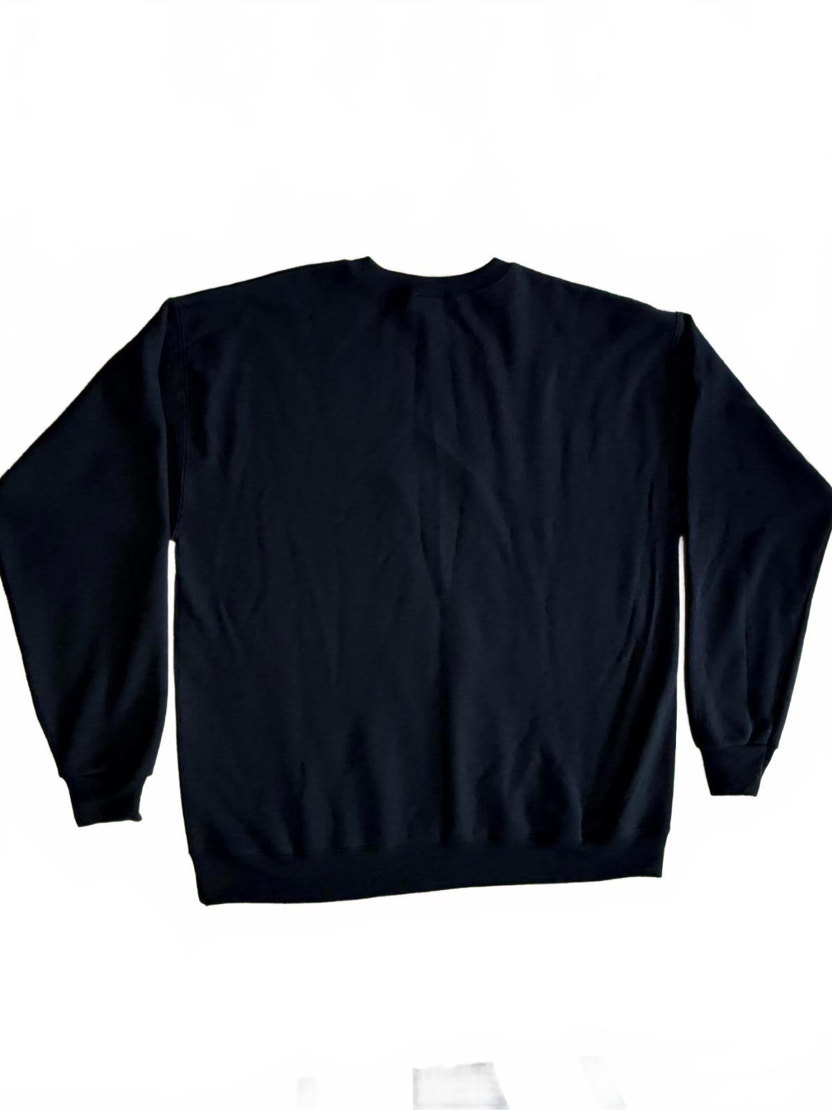 Genius Club Black Crewneck Sweatshirt Large