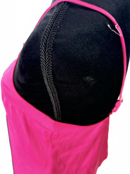 Marika Above The Stars Pink Tank Top Built-In Shelf Bra Yoga Workout Small