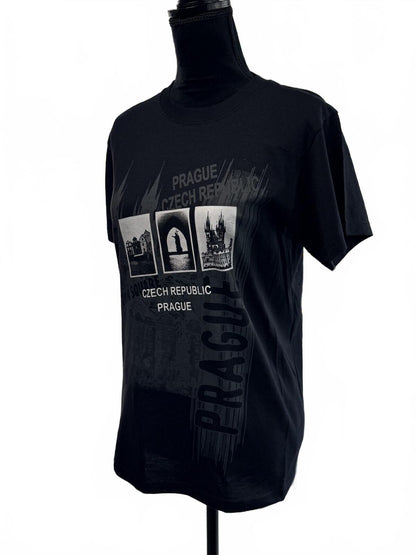 Mens Vintage fruit of the loom Czech republic Prague graph T shirt size small
