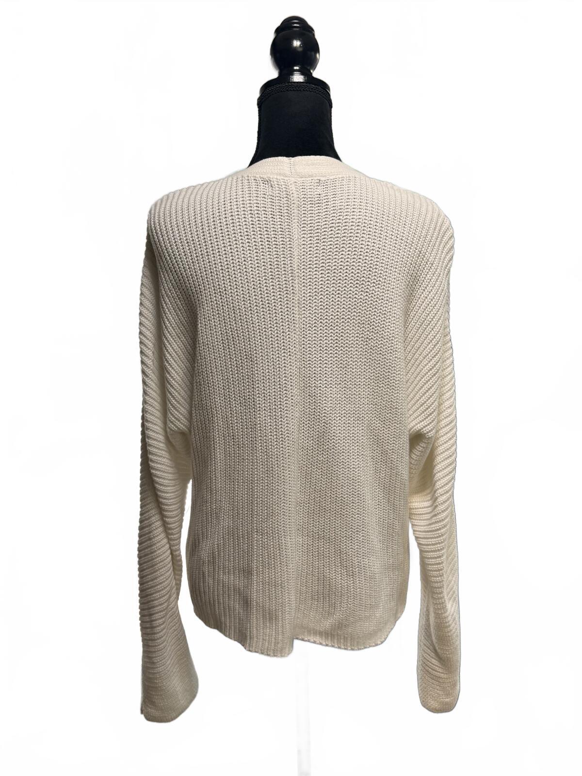 Forever 21+ Cardigan 3X Oatmeal Beige Ribbed Knit Oversized Button Up Soft Cozy