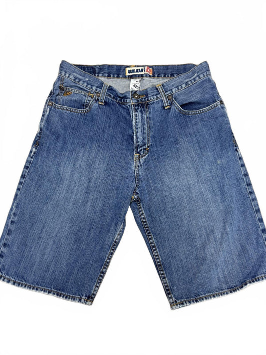 Vintage Quiksilver QuikJean 32 Skater Denim Y2K Baggy Wide Leg Surf 90s Jeans