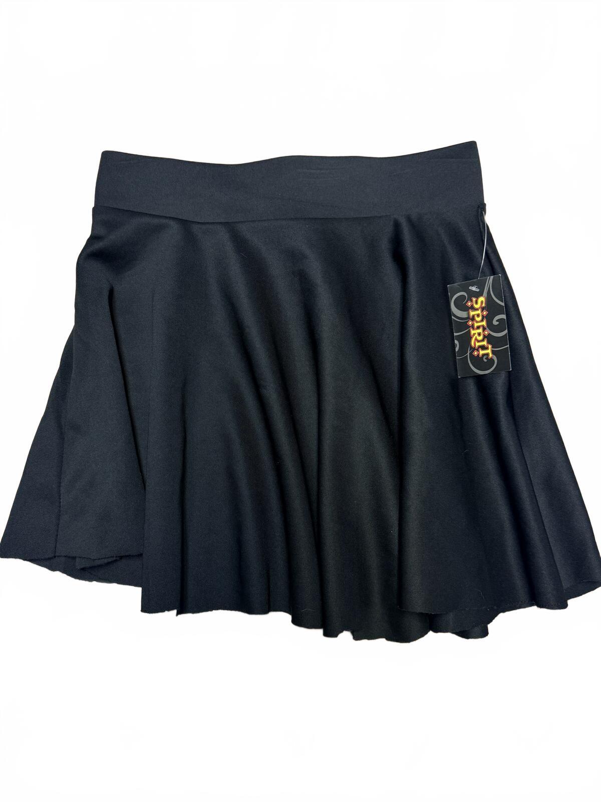 Spirit Halloween Black Pleated Mini Skirt NWT Small Goth School Girl Cosplay