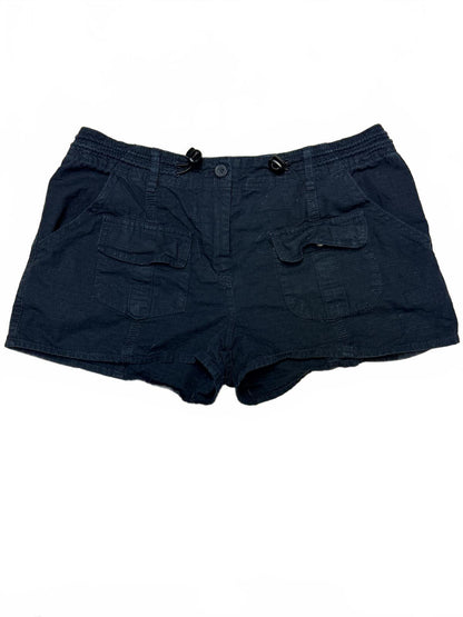 Women’s Navy Blue Cargo Shorts Size small Casual Outdoor Gorpcore Utility