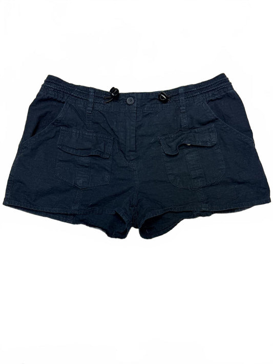 Women’s Navy Blue Cargo Shorts Size small Casual Outdoor Gorpcore Utility