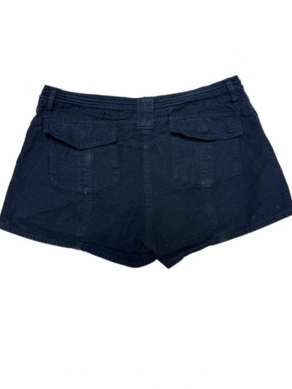 Women’s Navy Blue Cargo Shorts Size small Casual Outdoor Gorpcore Utility