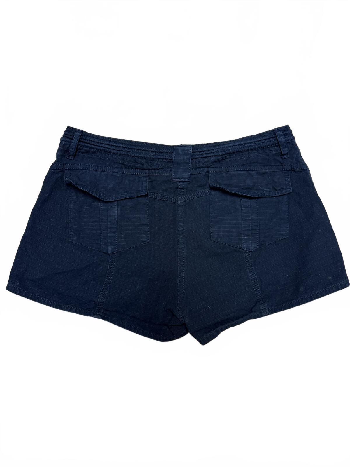 Women’s Navy Blue Cargo Shorts Size small Casual Outdoor Gorpcore Utility