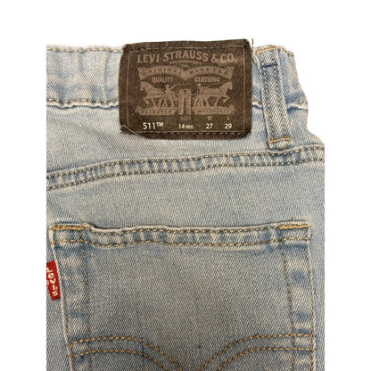 Levi’s 511 Performance Slim Jeans Boys 14 Regular W27 L29 Light Wash Jeans