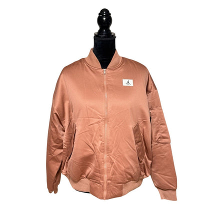 NWT $250 Nike Jordan Flight Renegade Bomber Jacket Women's Small DQ9802-215 NEW