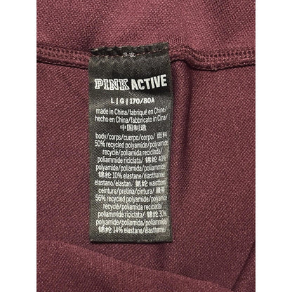 Victoria Secret PINK Leggings Womens Large Ultimate V Buttery Smooth Ruched