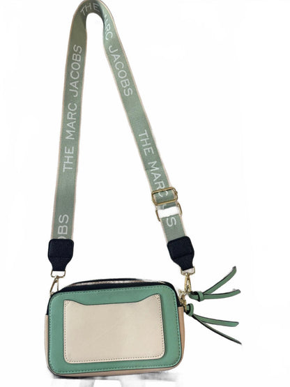 Marc Jacobs Snapshot Camera Bag Mint Green Crossbody Designer Purse