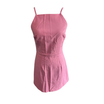 French Connection Women's Pink spaghetti Strap Mini dress Size US 6