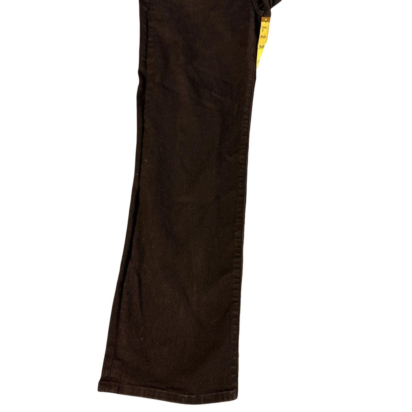 Hudson Women's Blue Jeans Size 25 Mid-Rise Bootcut Stretch Dark Wash Denim Pants