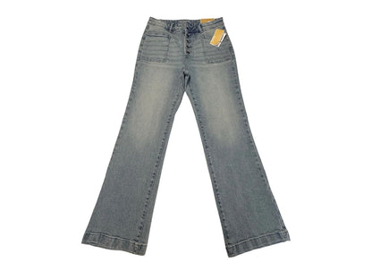 Michael Kors Women’s High Rise Button Fly Straight Leg Jeans Y2K Size 10 NWT