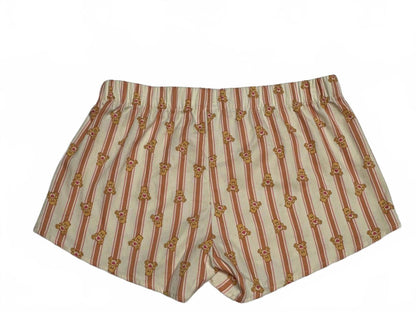 Care Bears Striped Teddy Bear Print Pajama Shorts