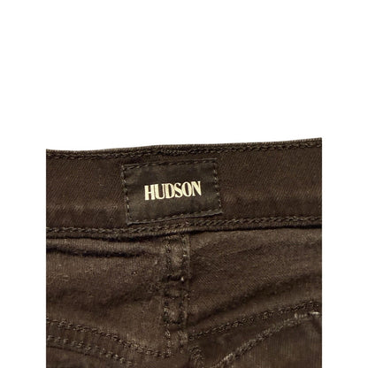Hudson Women's Blue Jeans Size 25 Mid-Rise Bootcut Stretch Dark Wash Denim Pants