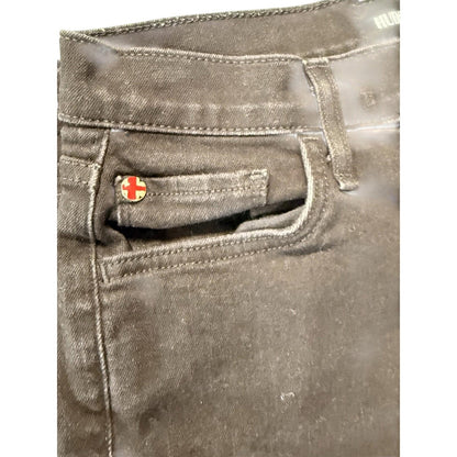 Hudson Women's Blue Jeans Size 25 Mid-Rise Bootcut Stretch Dark Wash Denim Pants