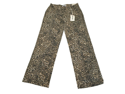 Disclosure Leopard Print Baggy Jeans Women Size 9/29 Wide Leg Y2K NWT Women’s