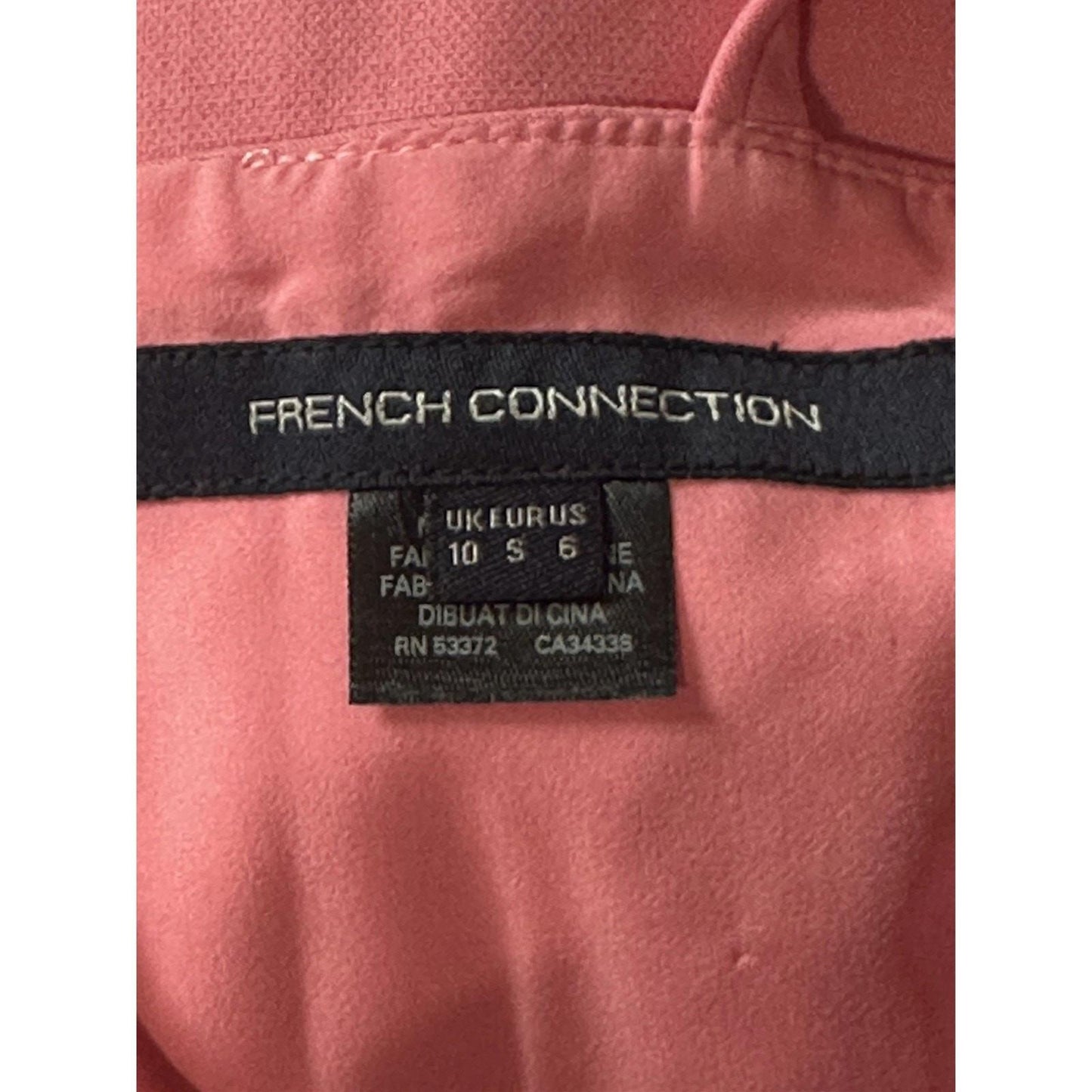 French Connection Women's Pink spaghetti Strap Mini dress Size US 6