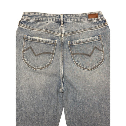 Cleo + Wolf Women’s Ultra High Rise Ankle Jeans Size W28 Light Wash Jeans women