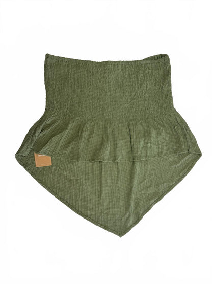 Shein NWT Olive Green  Smocked Tube top size large