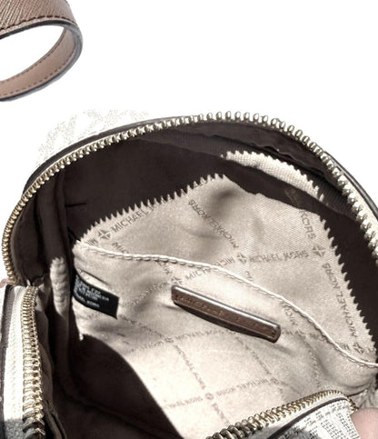 Michael Kors Jet Set Medium Crossbody Bag Signature MK Logo Messenger Purse Grey